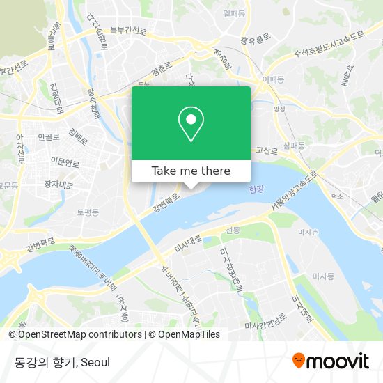 동강의 향기 map