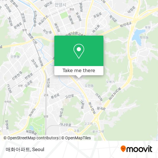 매화아파트 map