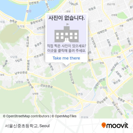 서울신중초등학교 map