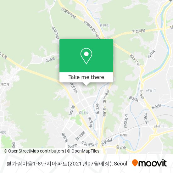 별가람마을1-8단지아파트(2021년07월예정) map