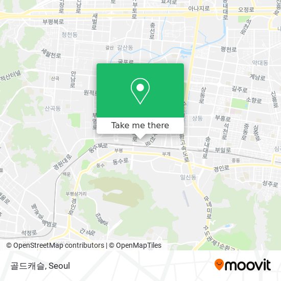 골드캐슬 map