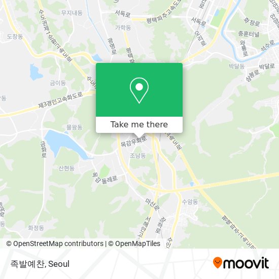 족발예찬 map