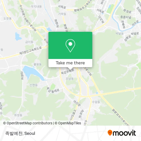 족발예찬 map