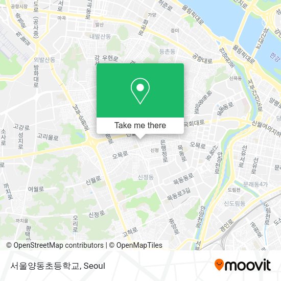 서울양동초등학교 map