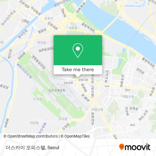 더스카이 오피스텔 map