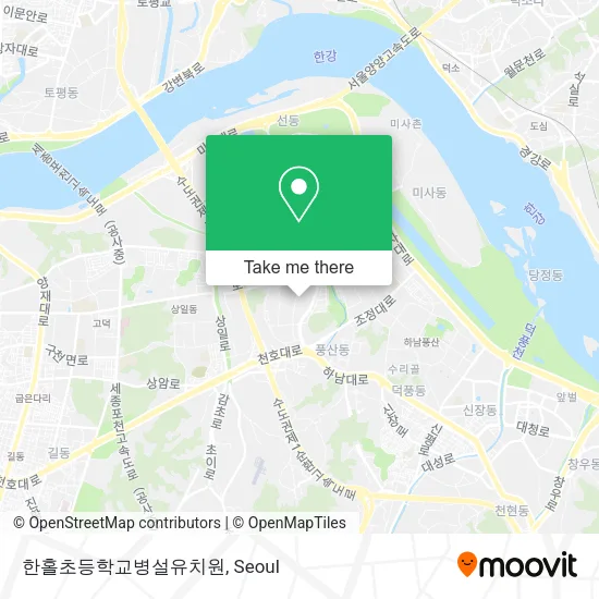 한홀초등학교병설유치원 map