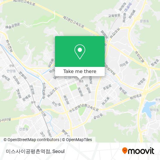 미스사이공평촌역점 map