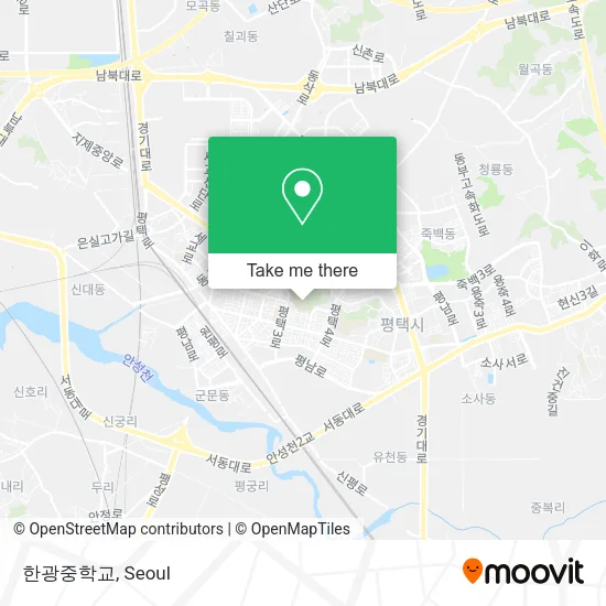 한광중학교 map