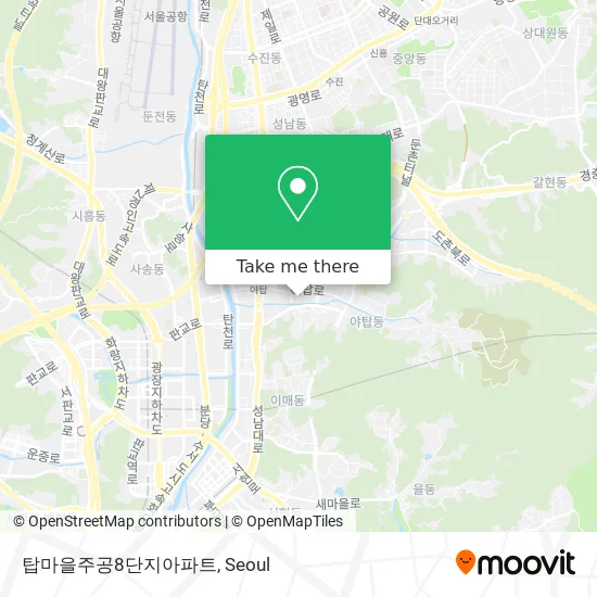 탑마을주공8단지아파트 map