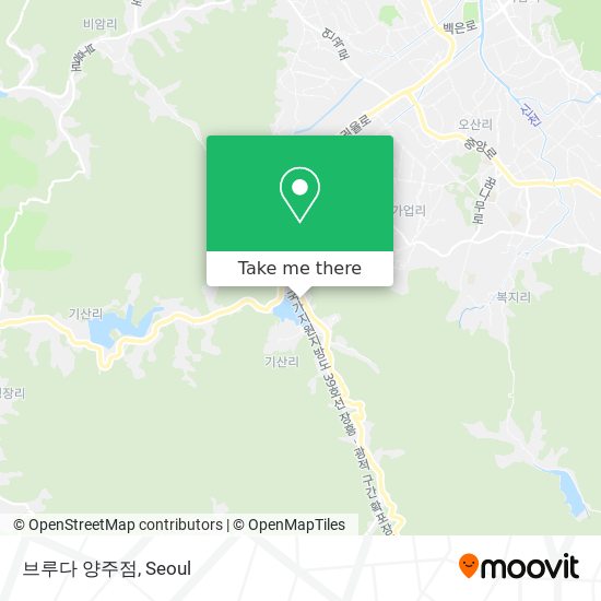 브루다 양주점 map