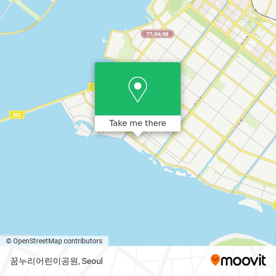 꿈누리어린이공원 map