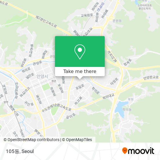 105동 map