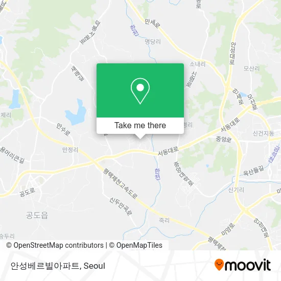 안성베르빌아파트 map