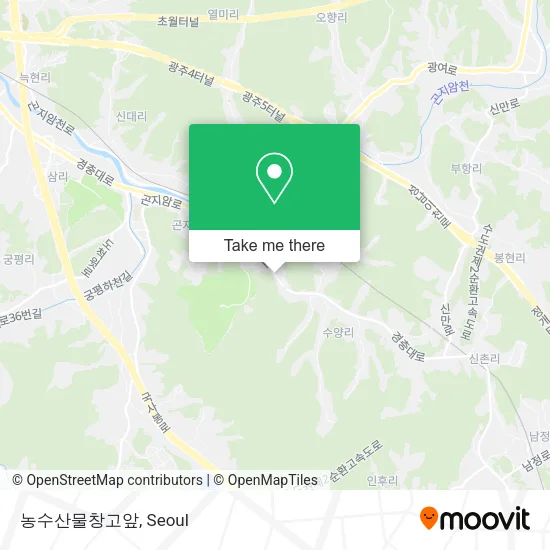 농수산물창고앞 map
