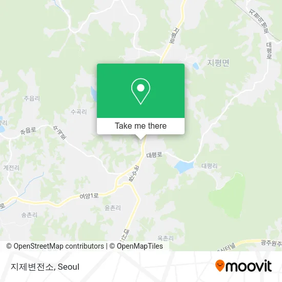 지제변전소 map