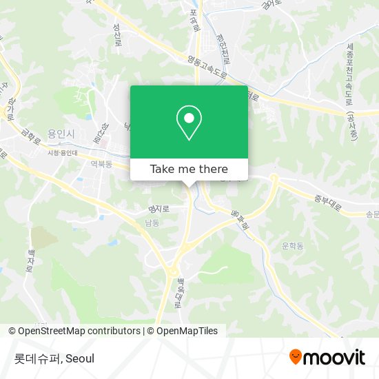 롯데슈퍼 map