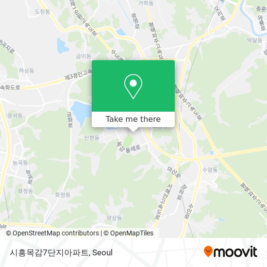 시흥목감7단지아파트 map