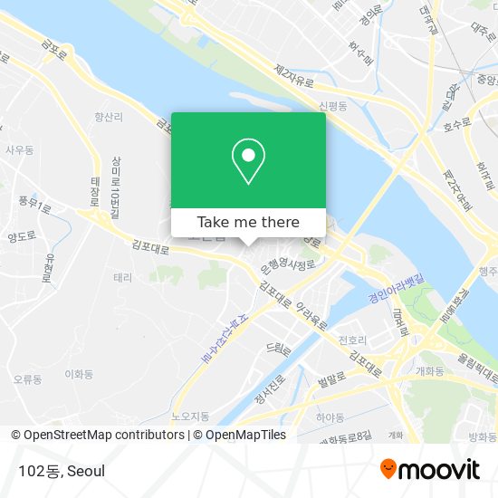 102동 map