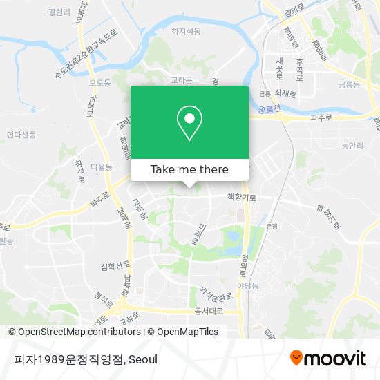 피자1989운정직영점 map