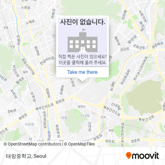 태랑중학교 map