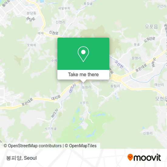 봉피양 map