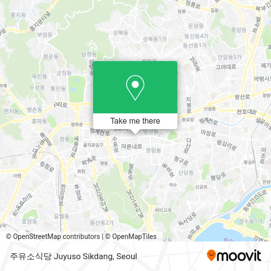 주유소식당 Juyuso Sikdang map