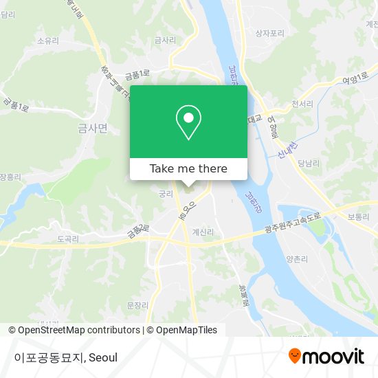 이포공동묘지 map