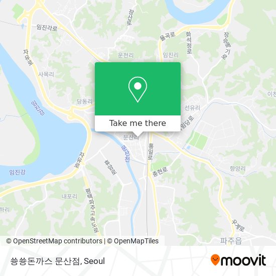 쑝쑝돈까스 문산점 map