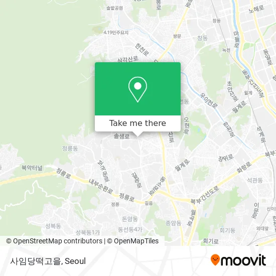 사임당떡고을 map
