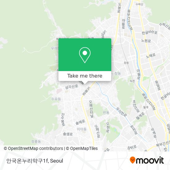 안국온누리약구1f map