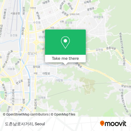도촌남로사거리 map