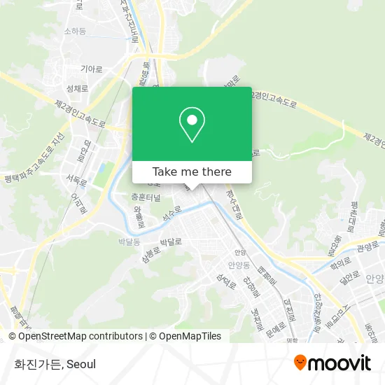 화진가든 map