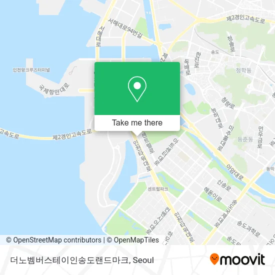 더노벰버스테이인송도랜드마크 map