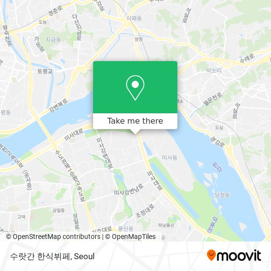 수랏간 한식뷔페 map