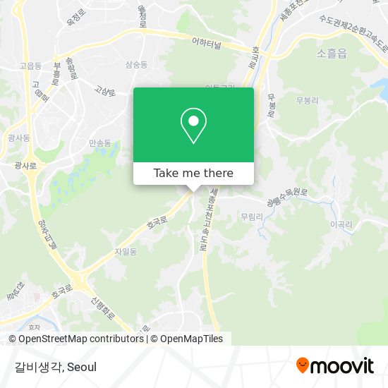 갈비생각 map