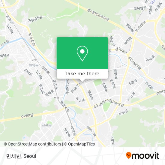 면채반 map