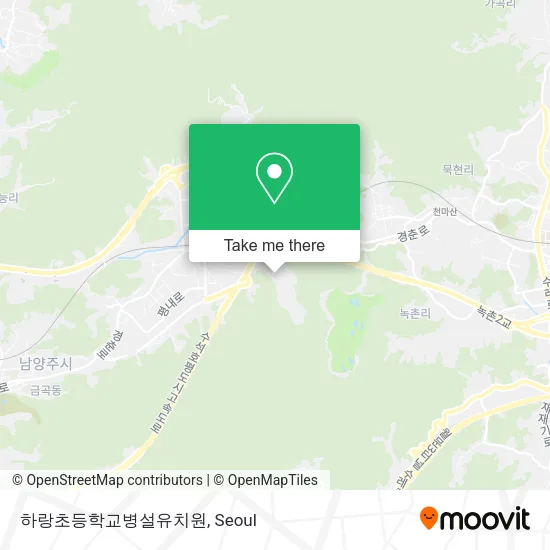 하랑초등학교병설유치원 map