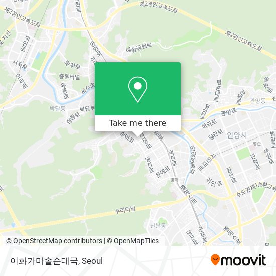 이화가마솥순대국 map