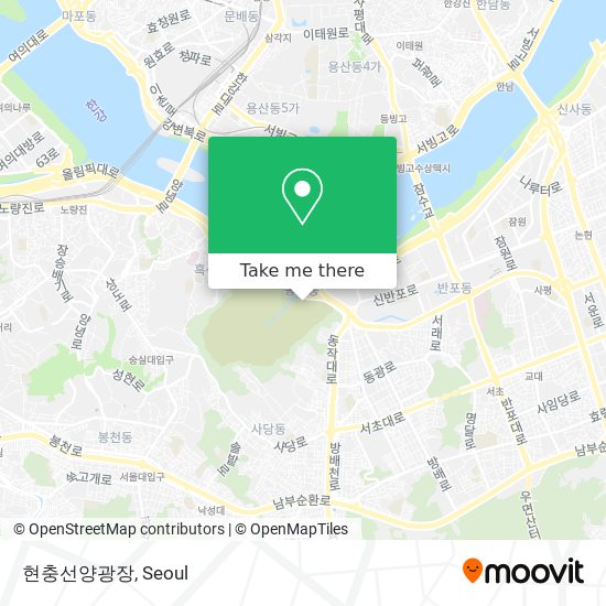 현충선양광장 map