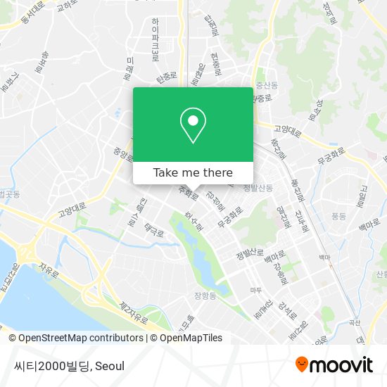 씨티2000빌딩 map