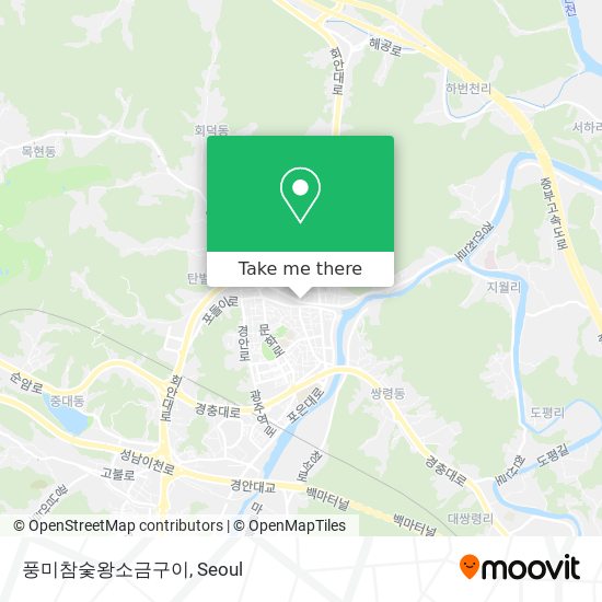 풍미참숯왕소금구이 map