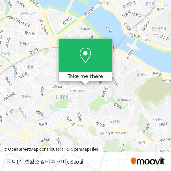 돈찌(삼겹살소갈비쭈꾸미) map