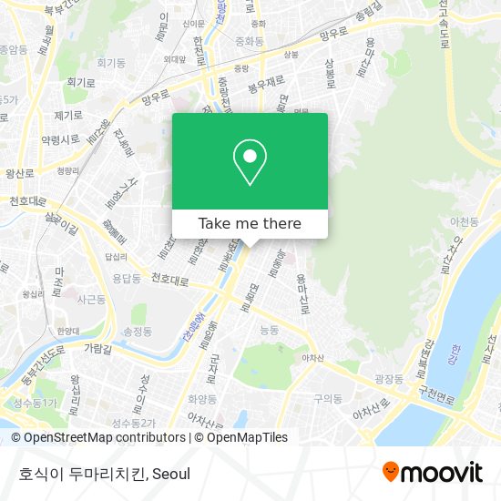 호식이 두마리치킨 map