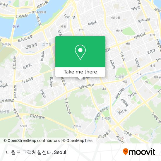 디월트 고객체험센터 map