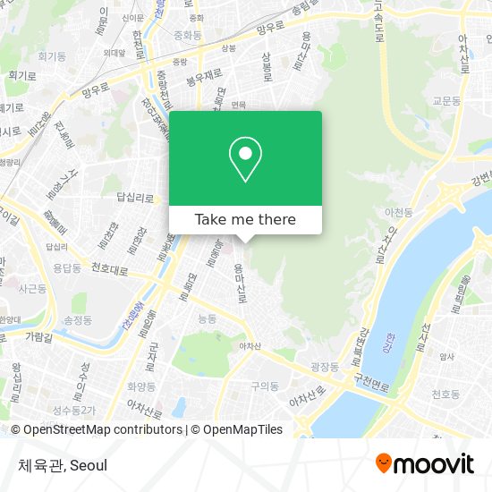 체육관 map