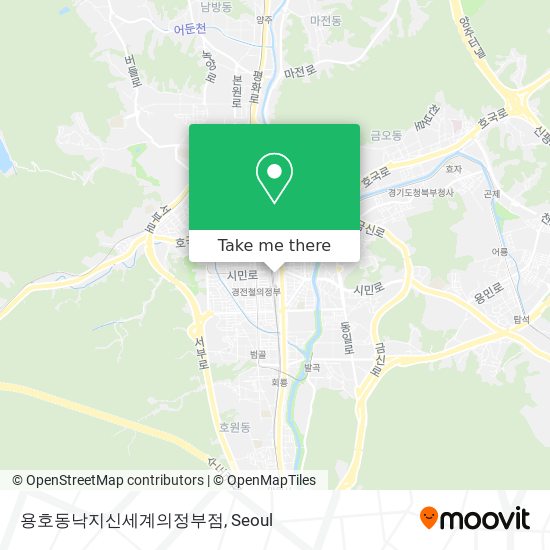 용호동낙지신세계의정부점 map