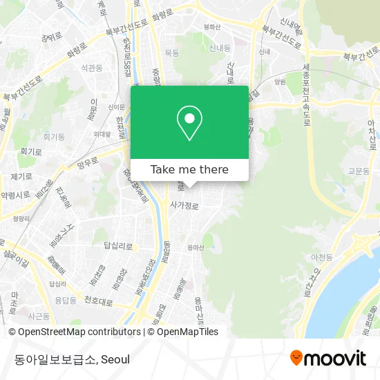 동아일보보급소 map