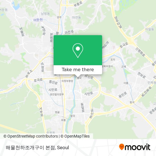 해물천하조개구이 본점 map
