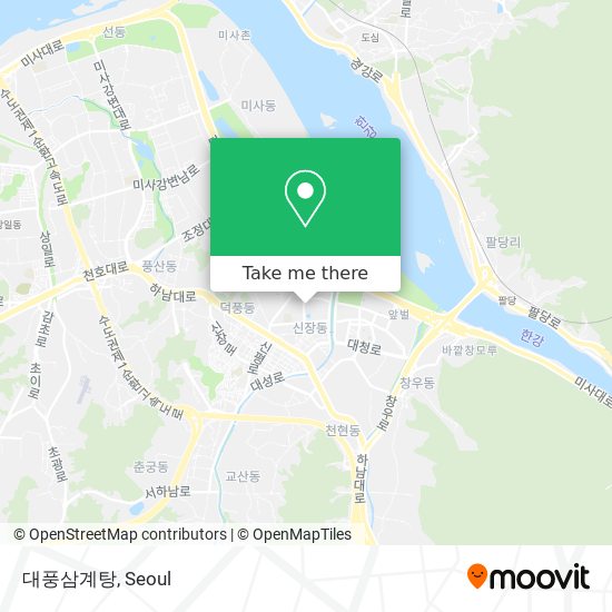 대풍삼계탕 map