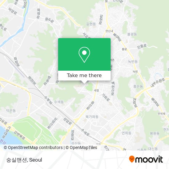 숭실맨션 map